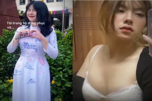 Clip sex trên Tik Tok Thoxinh bị bắn ngập lồn