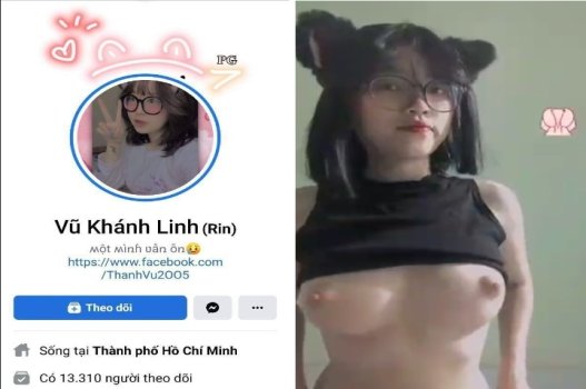 Vũ Khánh Linh thiếu trai nên dùng cu giả